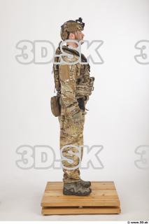 Soldier in American Army Military Uniform 0021